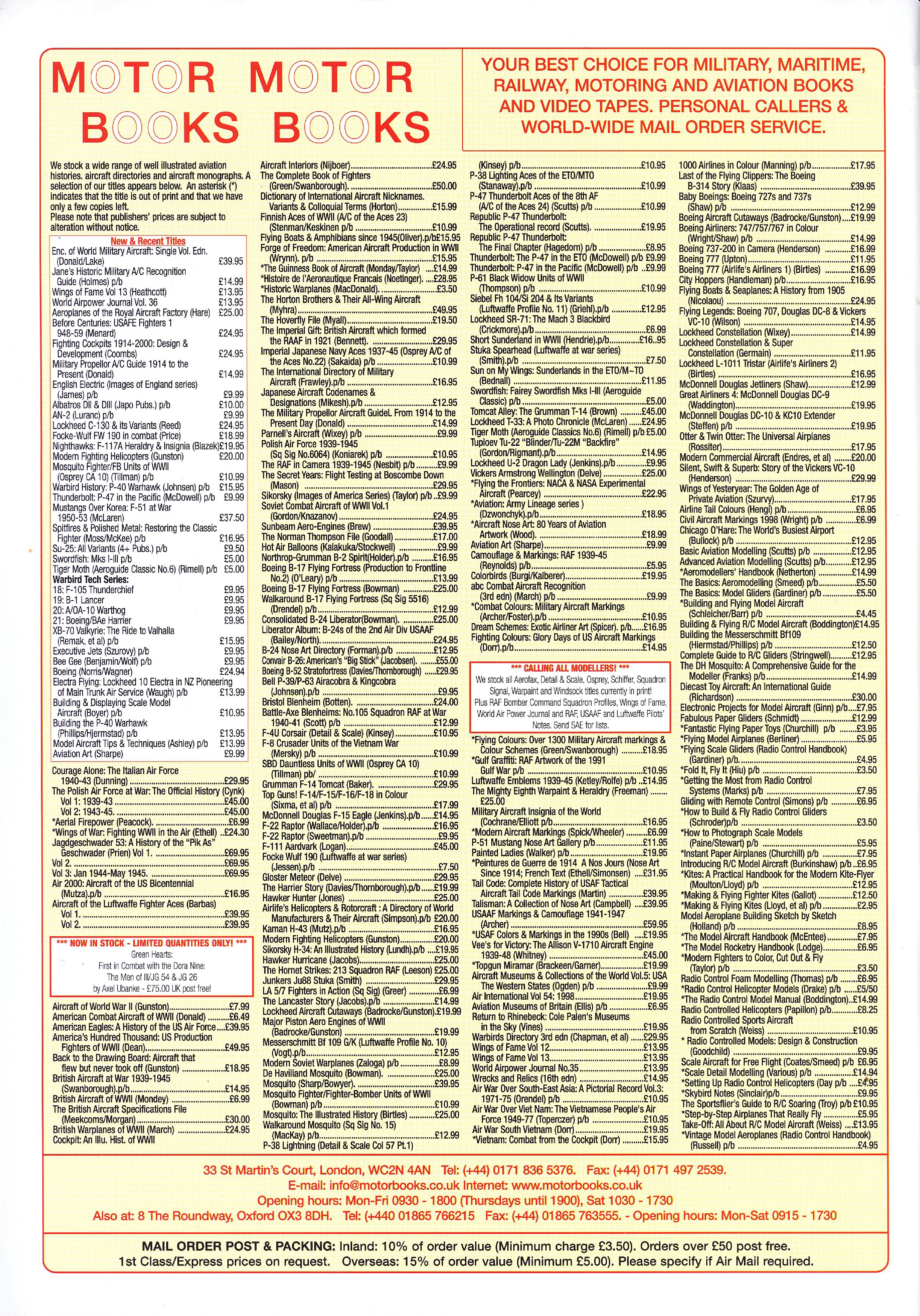 Scale Aviation Modeller International 1999-04